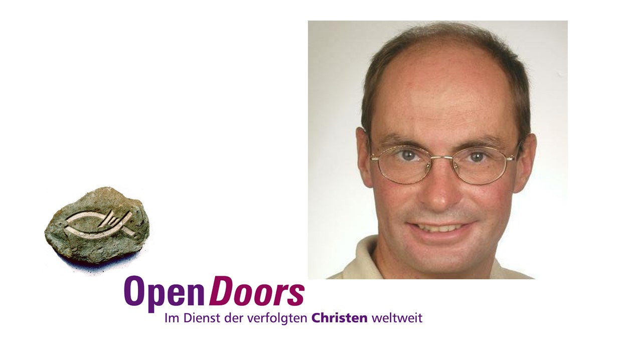 Peter Kinast (Open Doors) im Gottesdienst und im Bibelforum